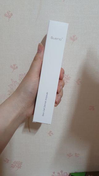 브에노 스킨셀 더마 앰플 — 5점을 준 리뷰어가 2021년 6월 올린 사용 사진