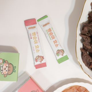 아이비웰니스 빵순이 효소 키위맛 7포 + 석류맛 7포 (총 14포, 2주분) — 5점을 준 리뷰어가 2022년 10월 올린 사용 사진
