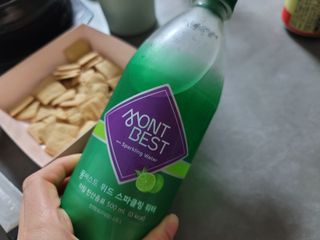 몽베스트 Montbest with Sparkling water Lime20병 — 5점을 준 리뷰어가 2021년 10월 올린 사용 사진
