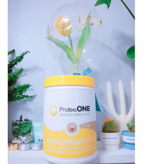 프로티원 단백질쉐이크 곡물맛 2주분 1통+보틀 — 5점을 준 리뷰어가 2021년 3월 올린 사용 사진