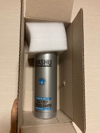 다슈코리아 다슈 데일리 두피 딥 클렌징 샴푸 500ml — 5점을 준 리뷰어가 2021년 2월 올린 사용 사진
