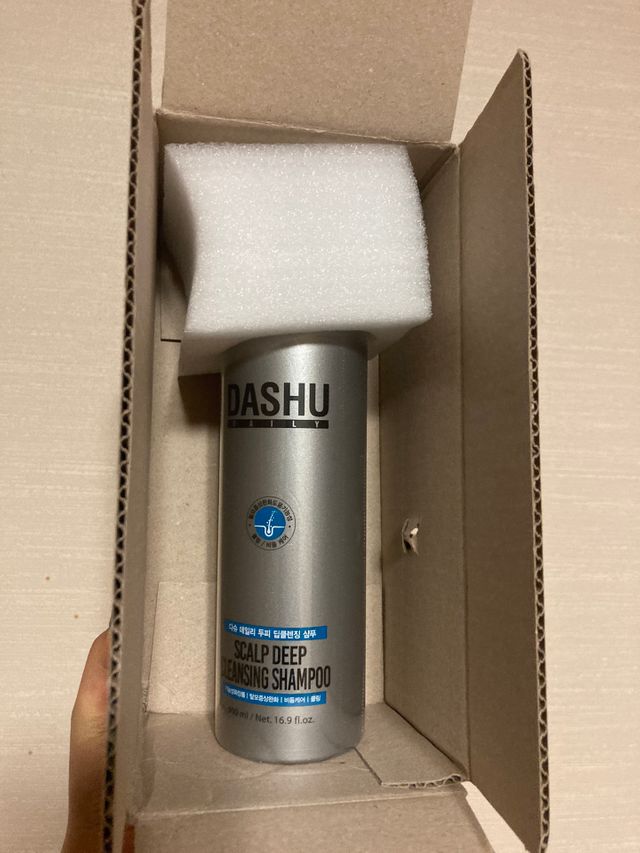 다슈 데일리 두피 딥 클렌징 샴푸 500ml 리뷰 사진