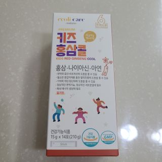 베거스코리아 [콜리케어] 키즈 홍삼콜리 딸기맛 14포 — 5점을 준 리뷰어가 2021년 10월 올린 사용 사진