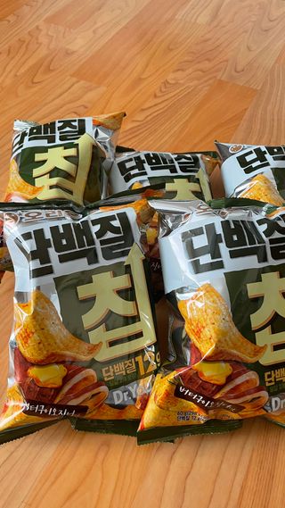 맛있게 채우는 단백질 12g, 닥터유 단백질칩 — 5점을 준 리뷰어가 2023년 12월 올린 사용 사진