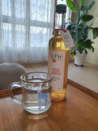 [유픽] 발효가 만든 청량한 산미, 르프레 애플사이다 비네거 1병 — 5점을 준 리뷰어가 2021년 2월 올린 사용 사진
