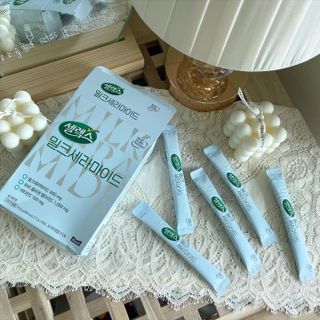 셀렉스스포츠 셀렉스 밀크세라마이드 저분자피쉬콜라겐 28포 X 1박스 — 5점을 준 리뷰어가 2021년 6월 올린 사용 사진