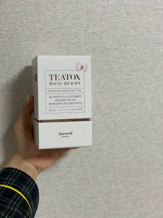 세렌디뷰티_이너뷰티 티톡스 로즈 베리 — 5점을 준 리뷰어가 2021년 3월 올린 사용 사진