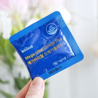 소버스 메가바이탈 오메가플러스 — 5점을 준 리뷰어가 2022년 3월 올린 사용 사진