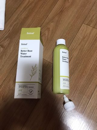 달리프 클로렐라 베러 루트 워터트리트먼트 200ml — 5점을 준 리뷰어가 2021년 1월 올린 사용 사진