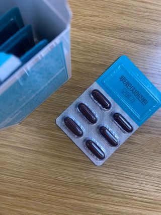 광동생활건강 [8가지 복합기능성] 광동 루테인지아잔틴 오메가 — 5점을 준 리뷰어가 2023년 3월 올린 사용 사진
