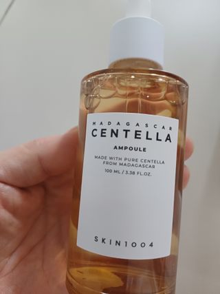 [스킨1004] 마다가스카르 센텔라 앰플 100ml — 5점을 준 리뷰어가 2024년 5월 올린 사용 사진