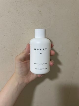 [HUREX] 휴렉스 볼류마이징 탈모완화 기능성 샴푸 150ml x 2개 — 4.5점을 준 리뷰어가 2021년 9월 올린 사용 사진