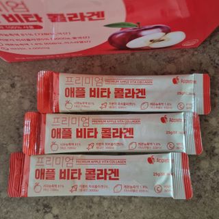 소담스퀘어 상암 [애플트리] 프리미엄 애플 비타 콜라겐 — 5점을 준 리뷰어가 2022년 12월 올린 사용 사진