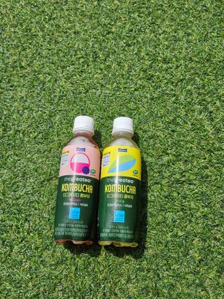 더그레잇티 콤부차 [매일유업] 더그레잇티 44kcal 콤부차 300ml *12개입 (오리지널 6개+베리리치 6개) — 4점을 준 리뷰어가 2023년 7월 올린 사용 사진