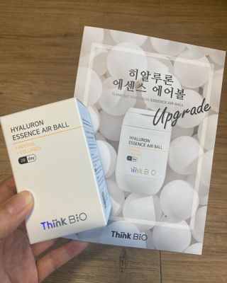씽크바이오 히알루론 에센스 에어볼 28ea — 5점을 준 리뷰어가 2022년 9월 올린 사용 사진