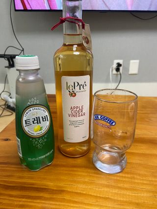 [유픽] 발효가 만든 청량한 산미, 르프레 애플사이다 비네거 1병 — 4.5점을 준 리뷰어가 2021년 2월 올린 사용 사진