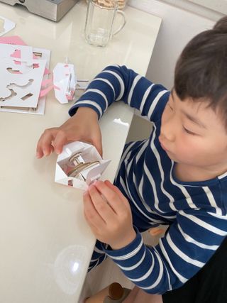 움직이는 종이로봇 - 로빗 로얄버전 움직이는 종이 로봇 - 로빗 — 5점을 준 리뷰어가 2020년 12월 올린 사용 사진
