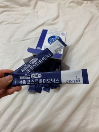 메이준뉴트리 슈퍼 포스트바이오틱스 — 5점을 준 리뷰어가 2021년 6월 올린 사용 사진