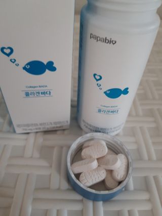 파파비오랩 승무원 콜라겐 콜라겐바다 — 5점을 준 리뷰어가 2020년 12월 올린 사용 사진