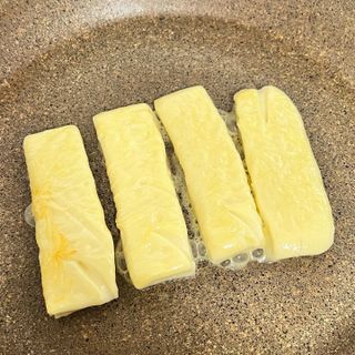 앙투어솔레 아일랜드 구워먹는 치즈 100 자연 치즈 와인안주 300g(100g x 3팩) — 5점을 준 리뷰어가 2022년 8월 올린 사용 사진