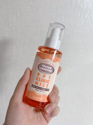 썸헤어 / SUMHAIR [썸헤어] 프로틴 스무디 클리닉 미스트 150ml — 5점을 준 리뷰어가 2021년 6월 올린 사용 사진