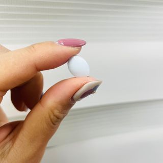 입 냄새 완화에 도움을 주는 에티켓 캔디 앳캔디 스트롱민트 — 5점을 준 리뷰어가 2021년 2월 올린 사용 사진
