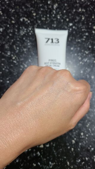 [세븐원쓰리 713] 내 본연의 피부회복 피누스 소나무보습크림 — 5점을 준 리뷰어가 2021년 10월 올린 사용 사진