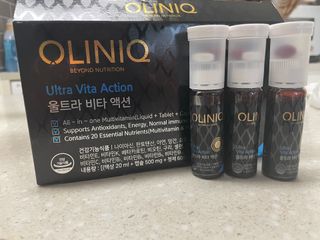 올리닉 울트라비타액션 — 5점을 준 리뷰어가 2021년 11월 올린 사용 사진