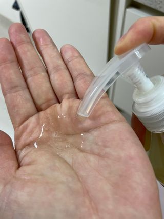 빅그린 니치 퍼퓸 바이옴바디워시 500ml(상탈, 블랙베리&베이, 블랑쉐 3종 중 택1) — 5점을 준 리뷰어가 2022년 12월 올린 사용 사진