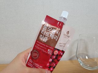자연에온 몽모랑시 타트체리 착즙 100mL 10개입 2BOX — 4점을 준 리뷰어가 2021년 1월 올린 사용 사진