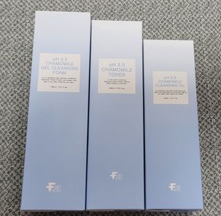 페브유 / FABYOU 페브유 pH5.5 캐모마일 젤 클렌징 폼 + 클렌징 오일 + 토너 3종 세트 — 5점을 준 리뷰어가 2021년 7월 올린 사용 사진