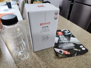 클린24시간 1BOX(5포) + 전용보틀(500ml) — 5점을 준 리뷰어가 2023년 5월 올린 사용 사진