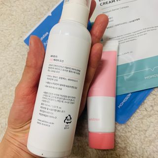화이트리 채움 베리어 로션, 베리어 크림 세트 — 4점을 준 리뷰어가 2021년 1월 올린 사용 사진