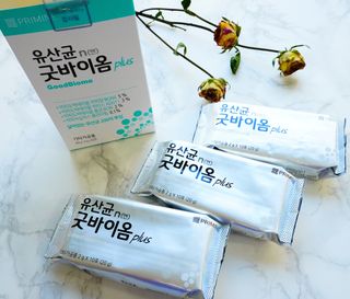 프리마인 유산균 국가지정연구소 선정, 살아있는 생유산균 200억 마리의 힘. 유산균n굿바이옴플러스 — 4점을 준 리뷰어가 2021년 10월 올린 사용 사진