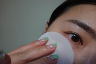 커스토젠 아크슈터 마이크로바이옴 토너패드 파우치타입 이중패드 1박스(50매) — 5점을 준 리뷰어가 2022년 7월 올린 사용 사진