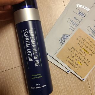 맨즈랄라 올인원 에센셜 로션 1개 — 5점을 준 리뷰어가 2021년 7월 올린 사용 사진