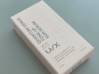 UVX 퀀텀 비너스 맑은 톤업 선세럼 — 5점을 준 리뷰어가 2024년 2월 올린 사용 사진