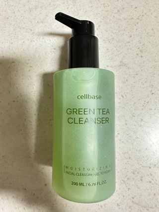 프리마인 메이크업과 들뜨는 각질까지 한방에 깐달걀로! 순하기까지한 셀베이스 그린티클렌저(200ml) — 5점을 준 리뷰어가 2023년 5월 올린 사용 사진