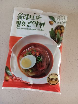 클린24시간 올리브 발효곤약면 찰비빔면 1세트-(3봉) — 4.5점을 준 리뷰어가 2023년 11월 올린 사용 사진