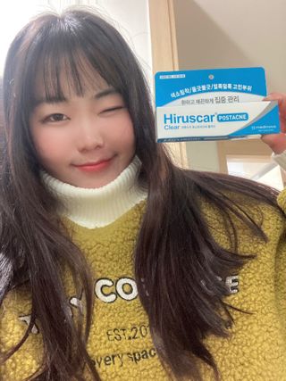 히루스카 포스트아크네 클리어 — 5점을 준 리뷰어가 2021년 3월 올린 사용 사진