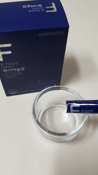 똥기사의 케이푸드 화이버슬림 — 3.5점을 준 리뷰어가 2020년 12월 올린 사용 사진