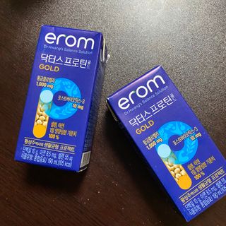 이롬 erom 닥터스 프로틴 골드 — 5점을 준 리뷰어가 2021년 4월 올린 사용 사진