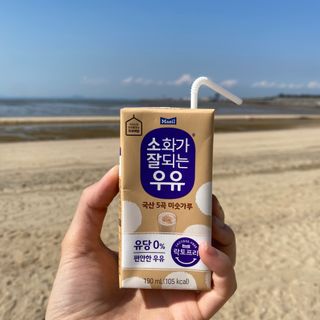 소화가 잘되는 우유 국산 5곡 미숫가루 — 5점을 준 리뷰어가 2021년 9월 올린 사용 사진