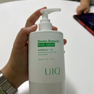 유이크 바이옴 레미디 바디 로션 — 5점을 준 리뷰어가 2022년 11월 올린 사용 사진