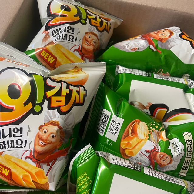 오감자 어니언맛 리뷰 사진