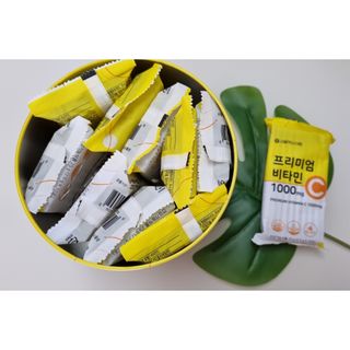서울약사신협 프리미엄비타민C1000_2.5G x 100포 — 5점을 준 리뷰어가 2021년 5월 올린 사용 사진