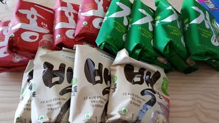 [풀무원] 자연은맛있다 정면, 백면, 홍면  세트 — 5점을 준 리뷰어가 2021년 4월 올린 사용 사진