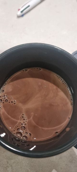 [구매평]덴마크 소화가 잘되는 우유로 만든 초코, 190ml, 24개 — 5점을 준 리뷰어가 2025년 2월 올린 사용 사진