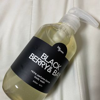 빅그린 니치 퍼퓸 바이옴바디워시 500ml(상탈, 블랙베리&베이, 블랑쉐 3종 중 택1) — 5점을 준 리뷰어가 2022년 7월 올린 사용 사진