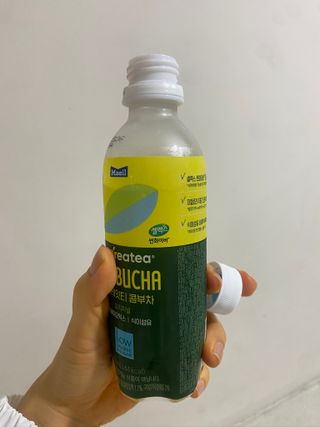 더그레잇티 콤부차 [매일유업] 더그레잇티 44kcal 콤부차 300ml *12개입 (오리지널 6개+베리리치 6개) — 5점을 준 리뷰어가 2023년 7월 올린 사용 사진